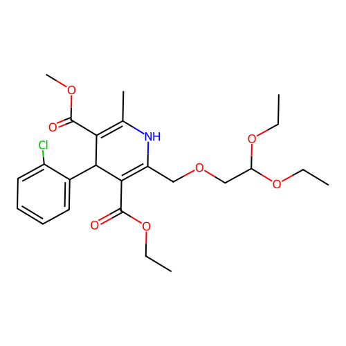 C24H32ClNO7 structure