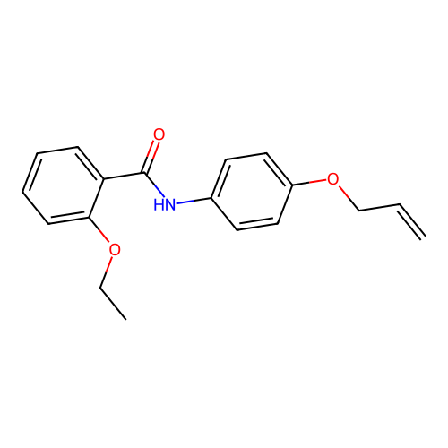 2-ethoxy-N-(4-prop-2-enoxyphenyl)benzamide structure