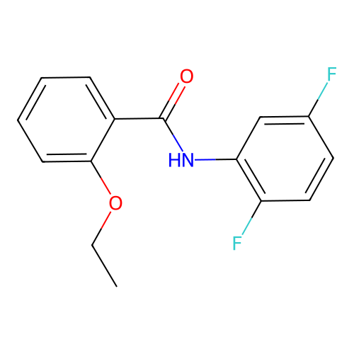 N-(2,5-difluorophenyl)-2-ethoxybenzamide structure