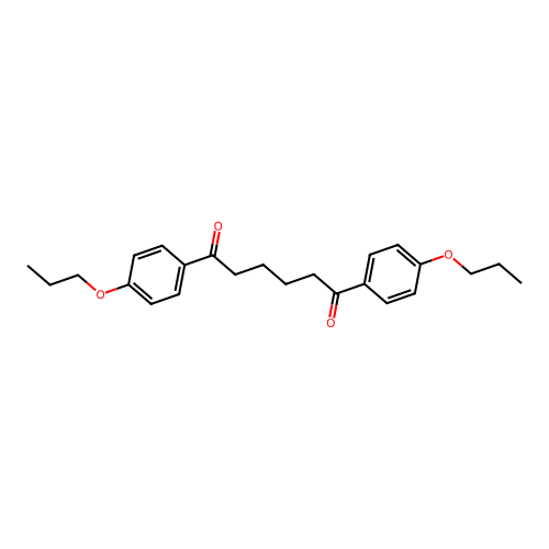 1,6-Bis(4-propoxyphenyl)hexane-1,6-dione structure