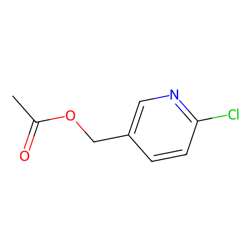 (6-Chloropyridin-3-yl)methyl acetate structure