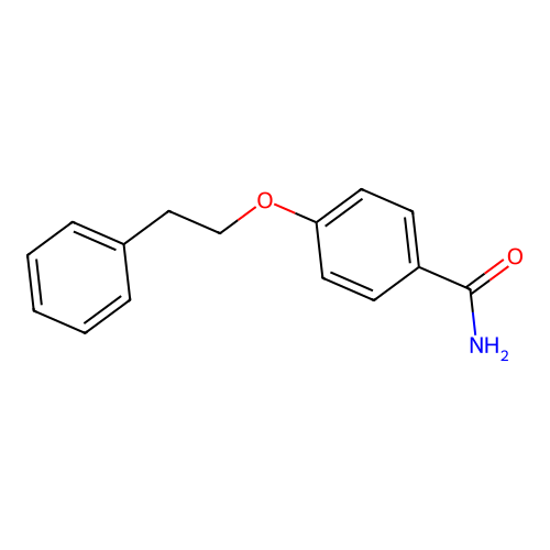 4-Phenethoxybenzamide structure
