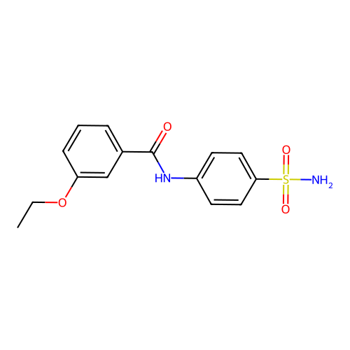 3-ethoxy-N-(4-sulfamoylphenyl)benzamide structure