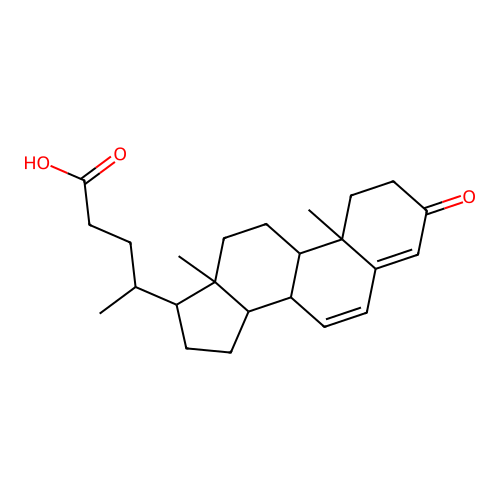 3-Oxochola-4,6-dien-24-oic Acid structure