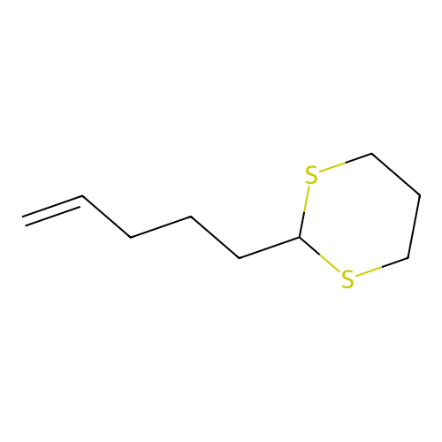 1,3-Dithiane, 2-(4-pentenyl)- structure