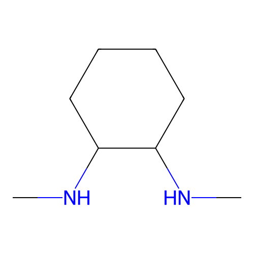 1-N,2-N-二甲基环己烷-1,2-二胺 structure