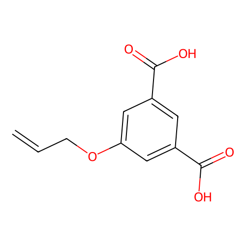 5-(2-丙烯氧基)-1,3-苯二甲酸 structure