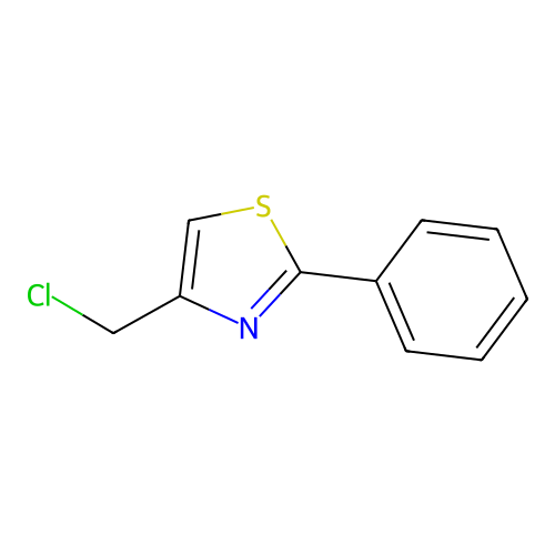 4-(Chloromethyl)-2-phenyl-1,3-thiazole structure