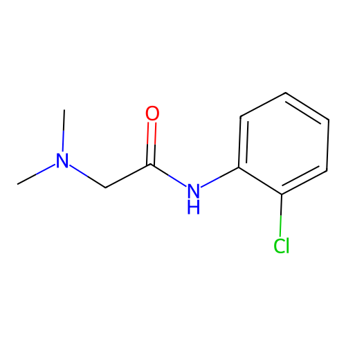 N-(2-chlorophenyl)-2-(dimethylamino)acetamide structure