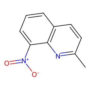 2-Methyl-8-nitroquinoline structure