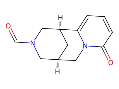 N-Formylcytisine structure
