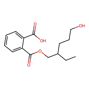 2-(2-乙基-5-羟基戊氧基)羰基苯甲酸 structure