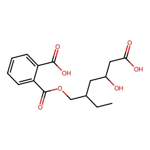Heptanoic acid, 5-((2-carboxybenzoyl)oxymethyl)-3-hydroxy- structure