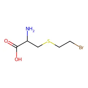 L-Cysteine, S-(2-bromoethyl)- structure