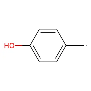 4-Hydroxybenzyl structure