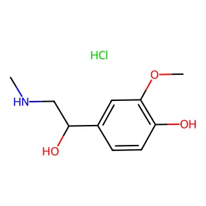 Metanephrine hydrochloride structure