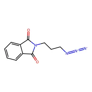 2-(3-azidopropyl)-2,3-dihydro-1H-isoindole-1,3-dione structure
