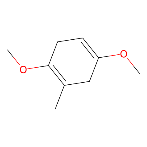 1,4-Dimethoxy-2-methylcyclohexa-1,4-diene structure