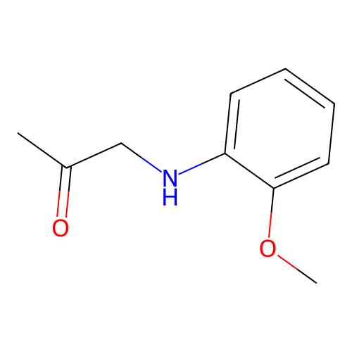 2-Propanone, 1-o-anisidino- structure