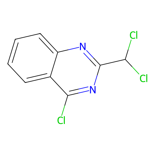4-Chloro-2-(dichloromethyl)quinazoline structure