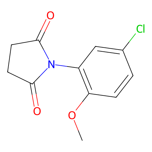 1-(5-Chloro-2-methoxyphenyl)pyrrolidine-2,5-dione structure