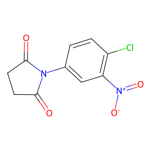 1-(4-Chloro-3-nitrophenyl)pyrrolidine-2,5-dione structure