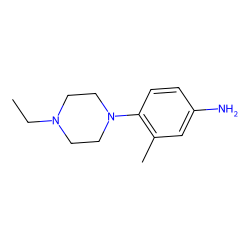 4-(4-Ethylpiperazin-1-yl)-3-methylaniline structure