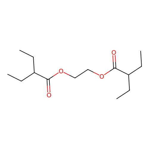 2-(2-Ethylbutanoyloxy)ethyl 2-ethylbutanoate structure