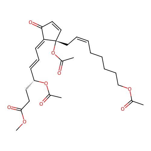 20-acetoxy-clavulone II structure