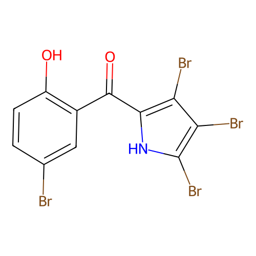 Pyrrolomycin F1 structure