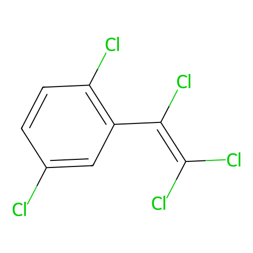 1,4-Dichloro-3-(trichlorovinyl)benzene structure