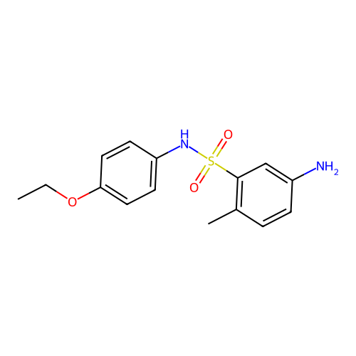 5-amino-N-(4-ethoxyphenyl)-2-methylbenzene-1-sulfonamide structure