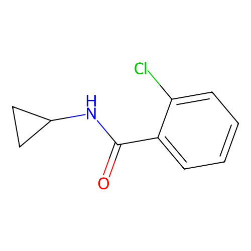 2-Chloro-N-cyclopropylbenzamide structure