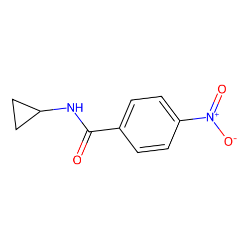 N-环丙基-4-硝基苯甲酰胺 structure