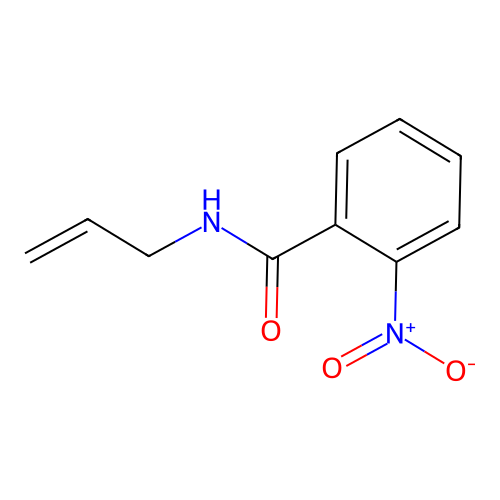 Benzamide, 2-nitro-N-2-propenyl- structure