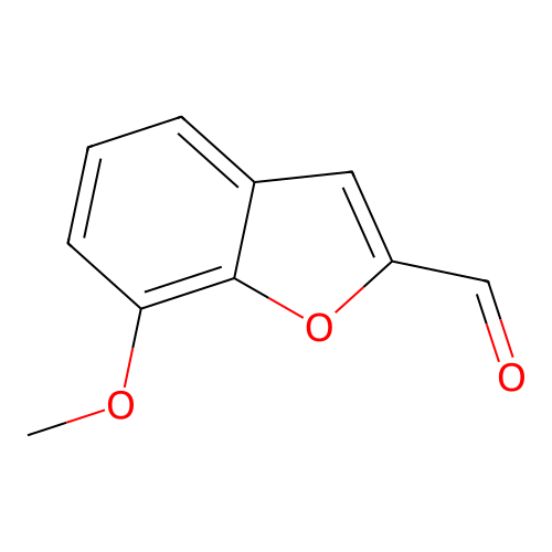 7-Methoxy-1-benzofuran-2-carbaldehyde structure