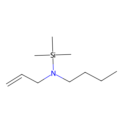 Silanamine, N-butyl-1,1,1-trimethyl-N-2-propenyl- structure