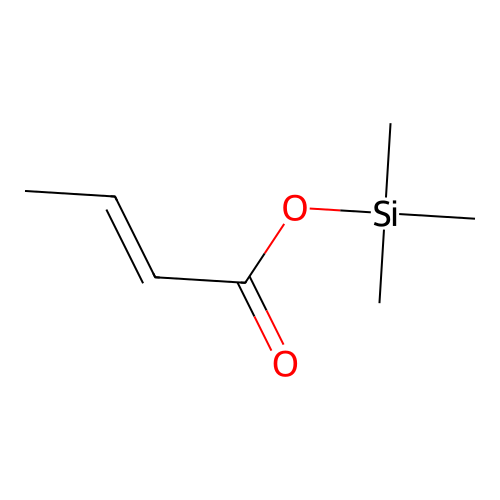 Trimethylsilyl (2E)-2-Butenoate structure