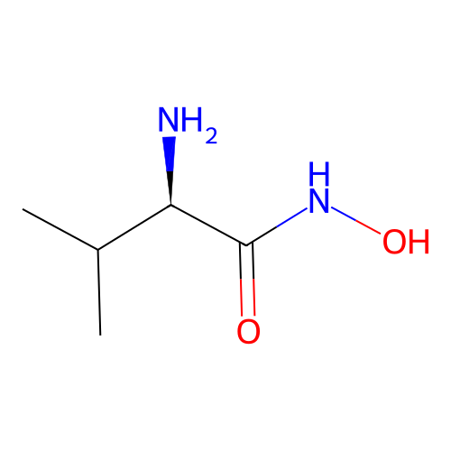 Hydroxyaminovaline structure