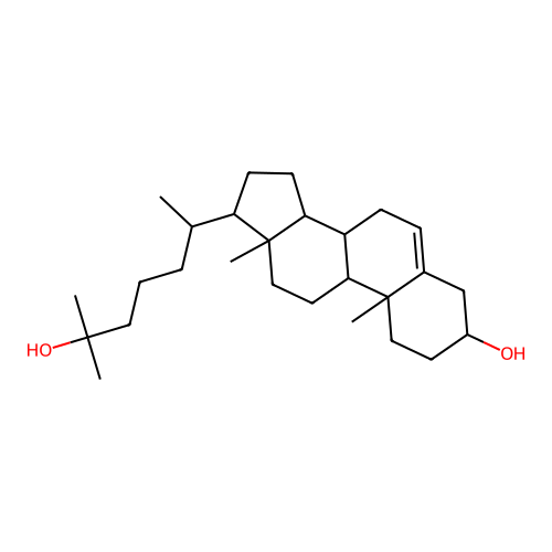 Cholest-5-ene-3,25-diol structure