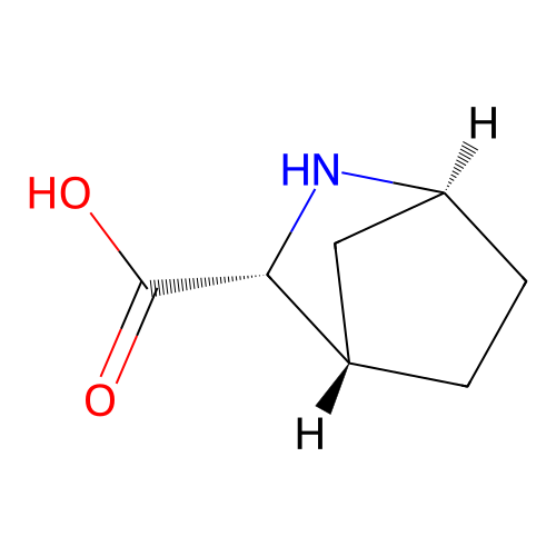 (1S,3R,4S)-2-azabicyclo[2.2.1]heptane-3-carboxylic acid structure