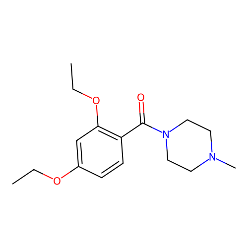 (2,4-Diethoxyphenyl)-(4-methylpiperazin-1-yl)methanone structure