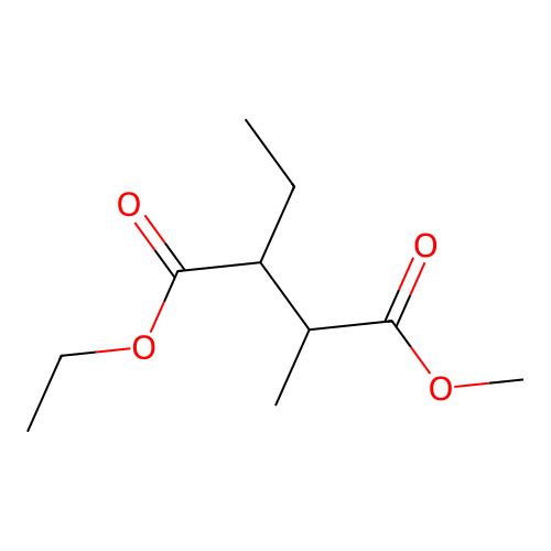 1-Ethyl 4-methyl 2-ethyl-3-methylbutanedioate structure