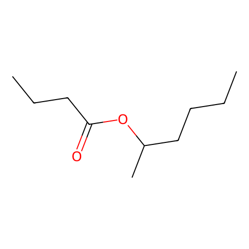 1-Methylpentyl butanoate structure