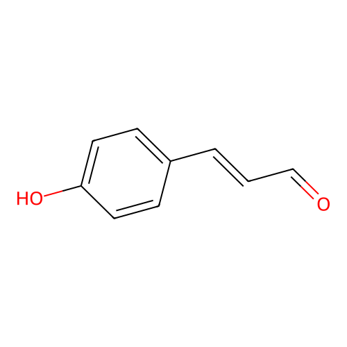 P-Hydroxycinnamaldehyde structure