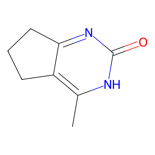 4-methyl-1,5,6,7-tetrahydro-2H-cyclopenta[d]pyrimidin-2-one structure