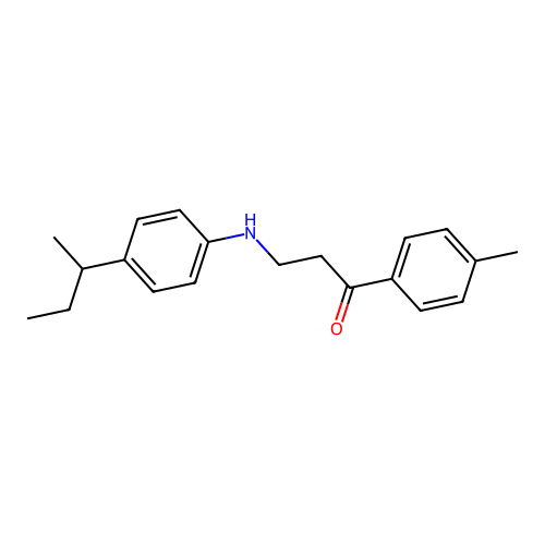 3-[4-(Sec-butyl)anilino]-1-(4-methylphenyl)-1-propanone structure