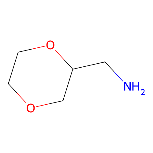 1,4-Dioxan-2-ylmethanamine structure