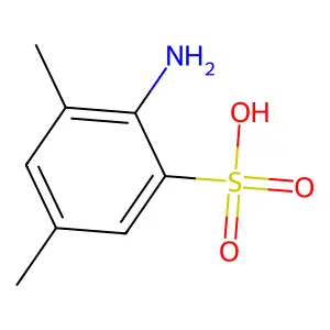 Benzenesulfonic acid, 2-amino-3,5-dimethyl- structure