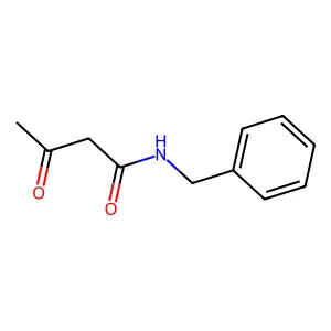 Acetoacetobenzylamide structure